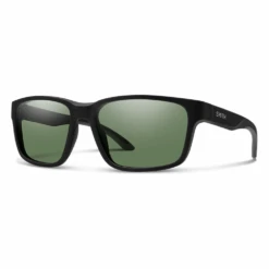 Smith Basecamp -Outdoor Equipment Store 201929 Smith Basecamp Matte Black ChromaPop Polarized Gray GreenA