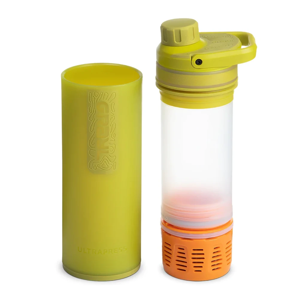 Grayl UltraPress Purifier Bottle - Forager Moss 4 Grayl UltraPress Purifier Bottle - Forager Moss - Image 2