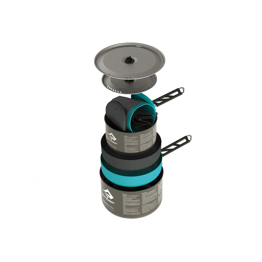Sea To Summit Alpha 2 Pot Cook Set 2.2 4 Sea To Summit Alpha 2 Pot Cook Set 2.2 - Image 2