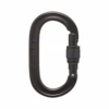 Black Diamond Oval Screwgate Carabiner -Outdoor Equipment Store BD210084BLAKALL1 Black Diamond Oval Screwgate Carabiner