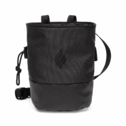 Black Diamond Mojo Zip Chalk Bag -Outdoor Equipment Store BD630155 mojo zip chak bag black