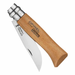 Opinel Traditional #08 Carbon Steel (No. 08VRN) 8.5cm -Outdoor Equipment Store YO113080 Opinel Traditional 08 Carbon Steel No 08VRN 8 5cm 2