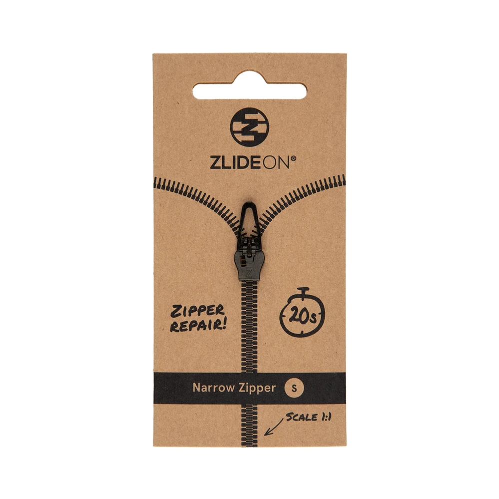 ZlideOn Narrow Zipper#S (black) 3 ZlideOn Narrow Zipper#S (black)
